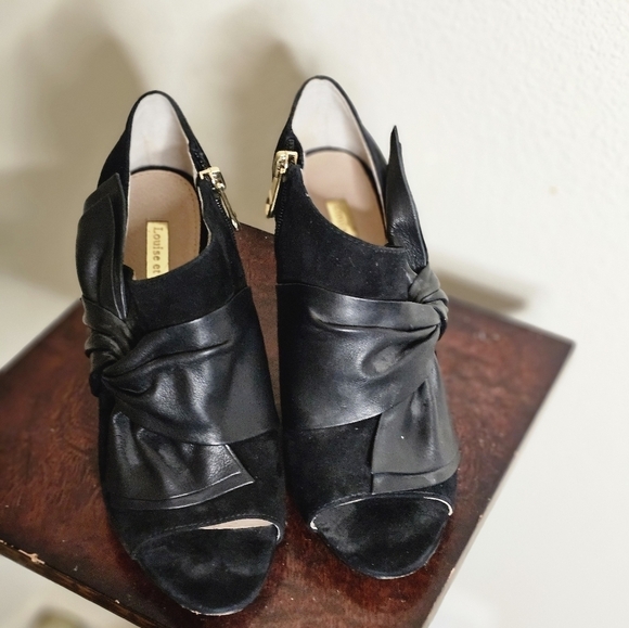 Louise et Cie Idola Bootie Black Suede Bow - Picture 5 of 5